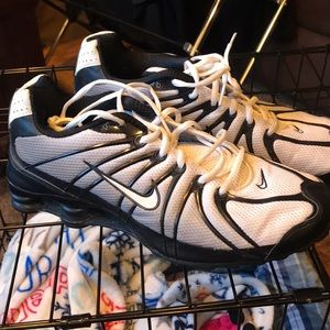 Black and white nike size 11.5